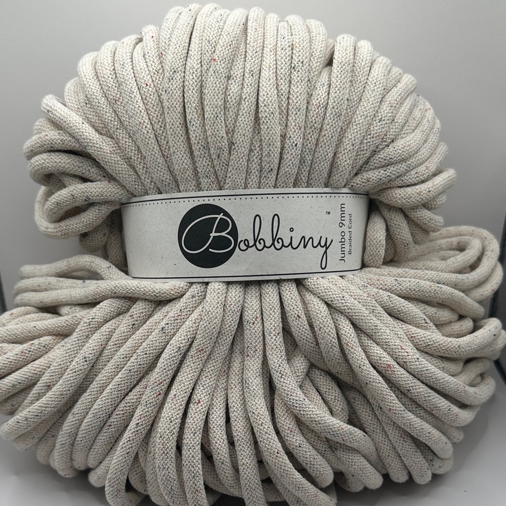 Bobbiny Jumbo Cotton Cord Rainbow Dust